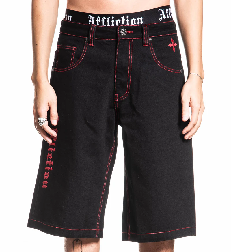 Wings Denim Short