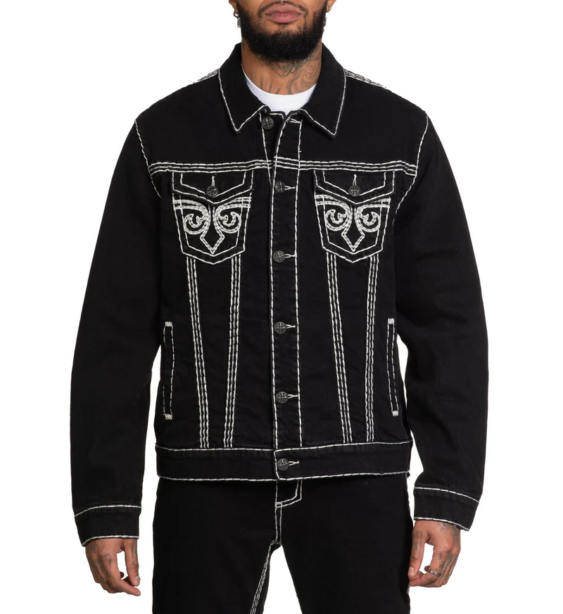 Black Denim Jacket