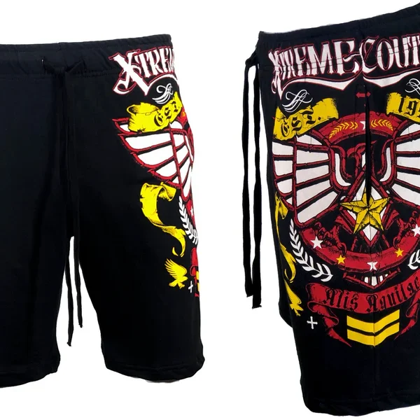 Affliction Men's Sweatshort GLIDE Athletic Short Fighter MMA S-5XL