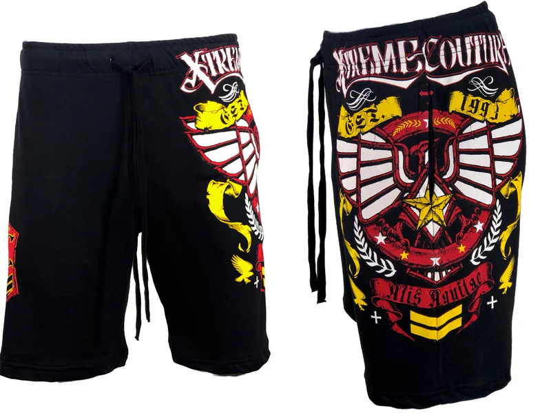 Affliction Men's Sweatshort GLIDE Athletic Short Fighter MMA S-5XL
